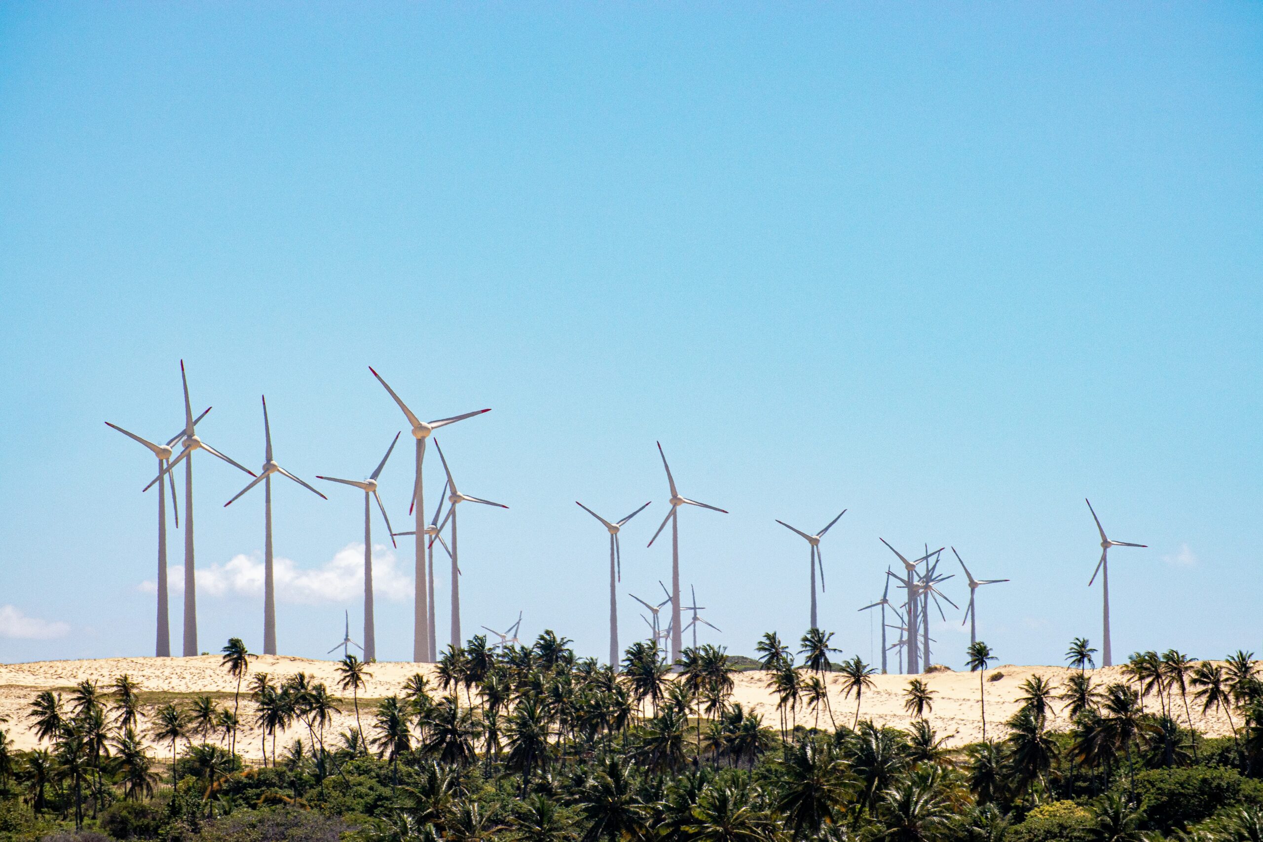 Turbinas eólicas no Ceará